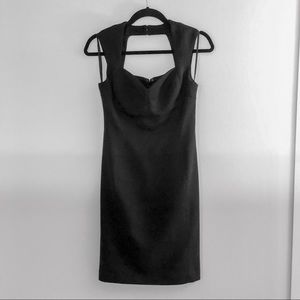 Slimming Sweetheart Neck Little Black Dress